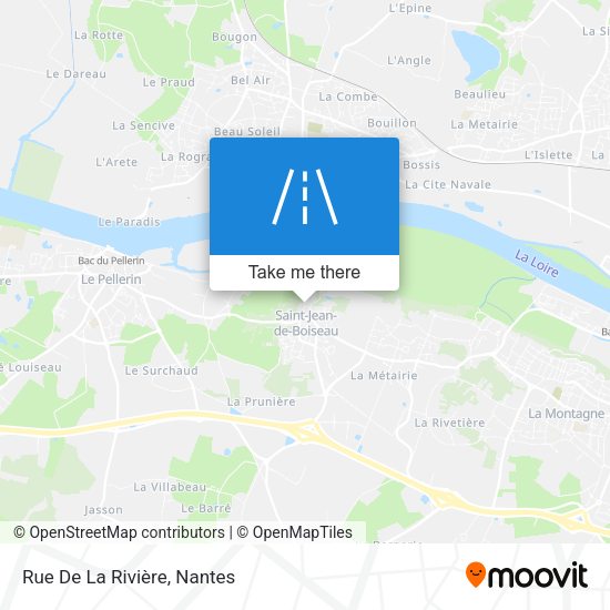 Rue De La Rivière map
