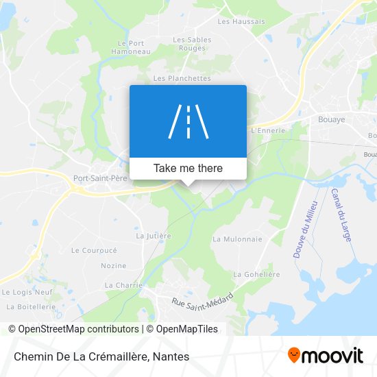 Chemin De La Crémaillère map