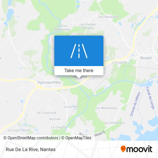 Rue De La Rive map