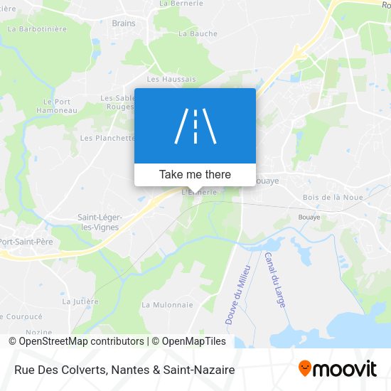 Rue Des Colverts map