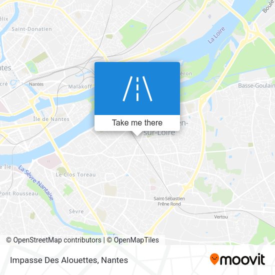 Impasse Des Alouettes map