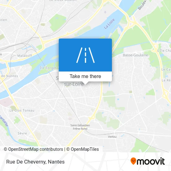 Rue De Cheverny map
