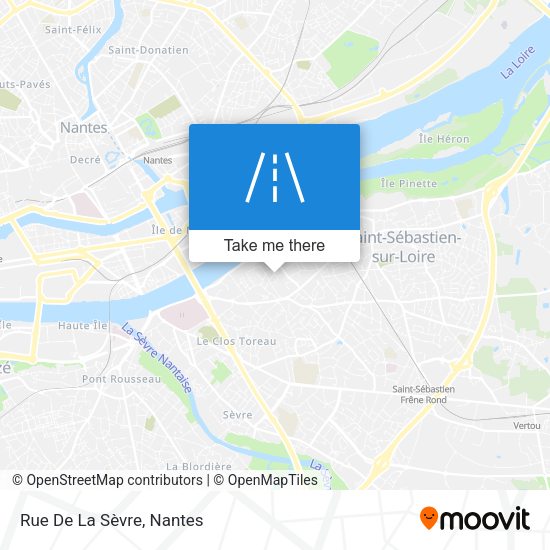 Rue De La Sèvre map