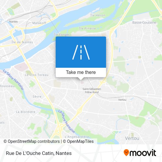 Rue De L'Ouche Catin map