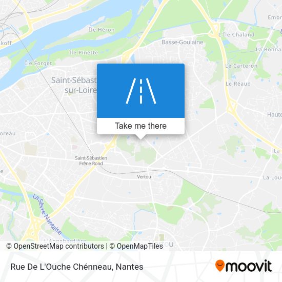 Rue De L'Ouche Chénneau map