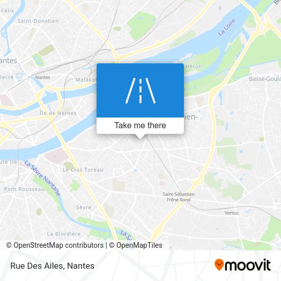 Rue Des Ailes map