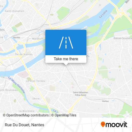 Rue Du Douet map