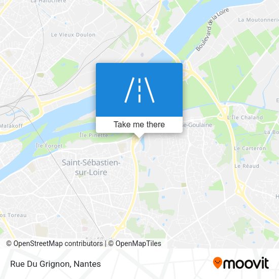 Rue Du Grignon map