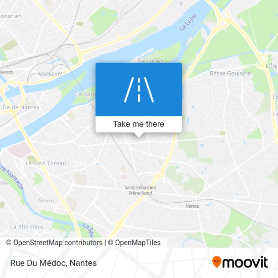 Rue Du Médoc map