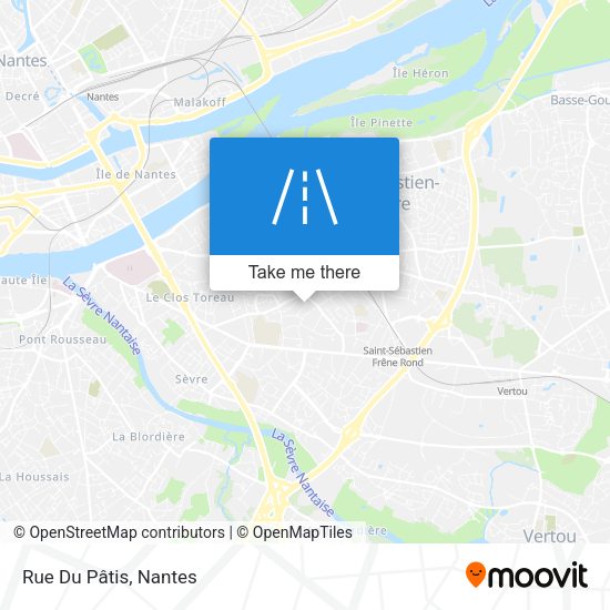 Rue Du Pâtis map