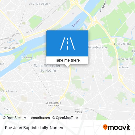 Rue Jean-Baptiste Lully map