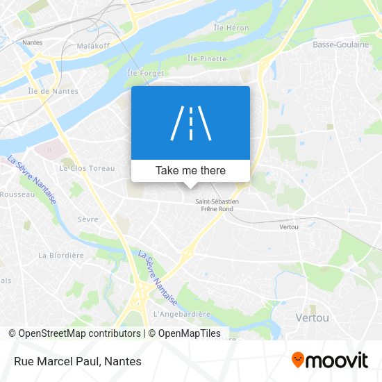 Rue Marcel Paul map
