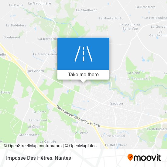Impasse Des Hêtres map