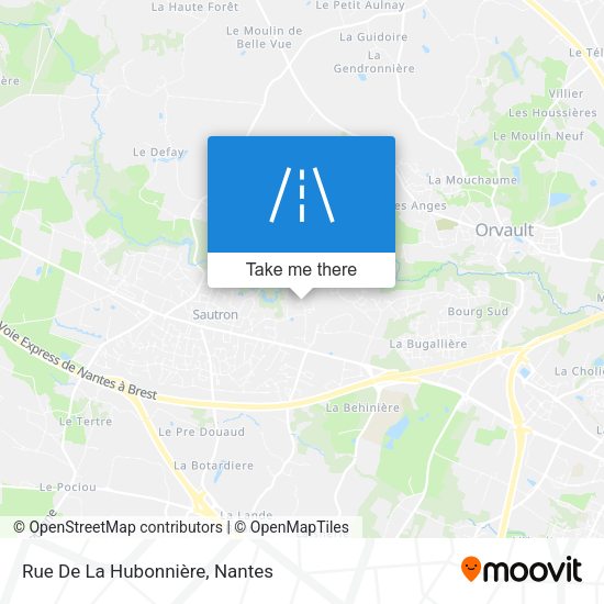 Rue De La Hubonnière map
