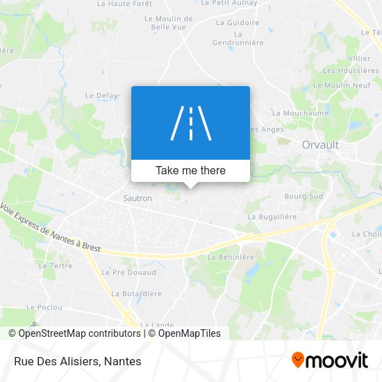 Rue Des Alisiers map
