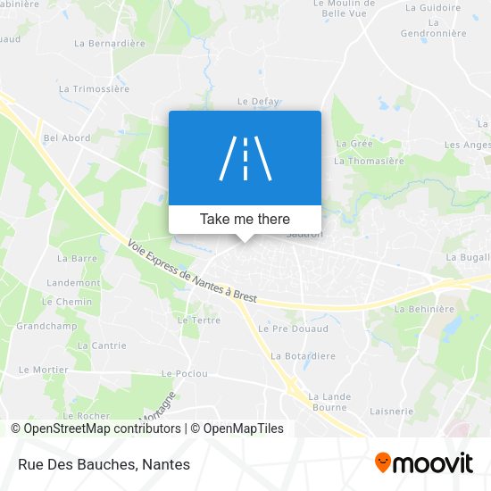 Rue Des Bauches map