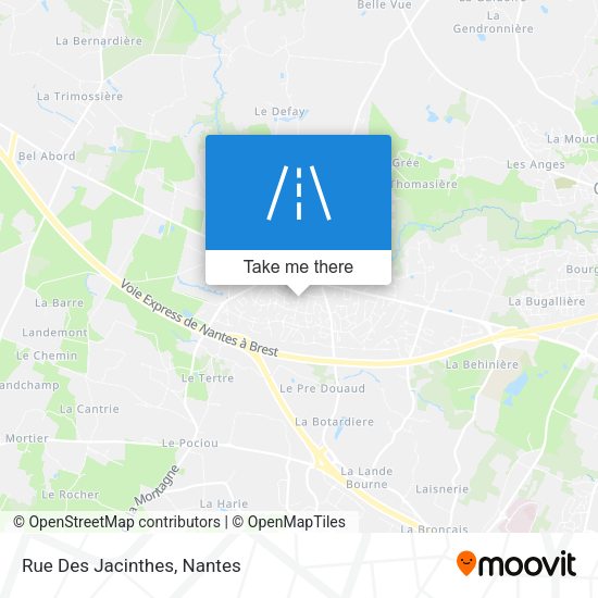 Rue Des Jacinthes map