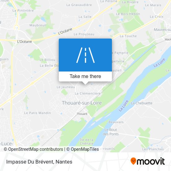 Impasse Du Brévent map