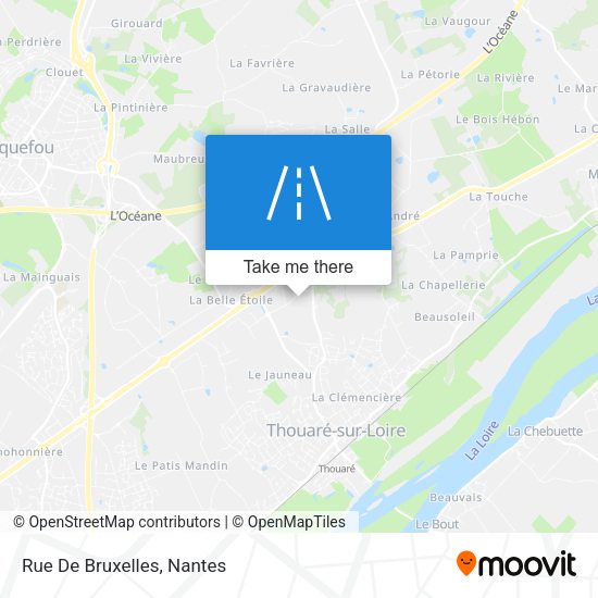 Rue De Bruxelles map