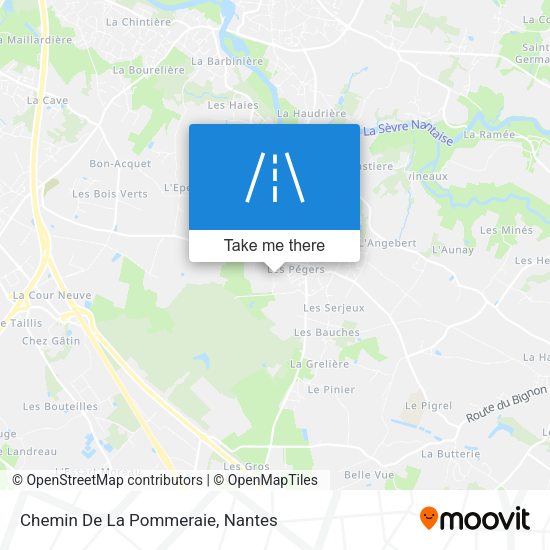 Chemin De La Pommeraie map
