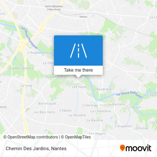 Chemin Des Jardins map