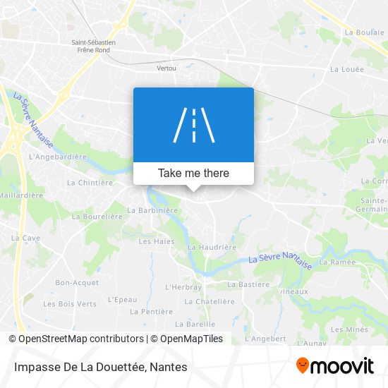 Mapa Impasse De La Douettée