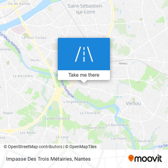 Impasse Des Trois Métairies map