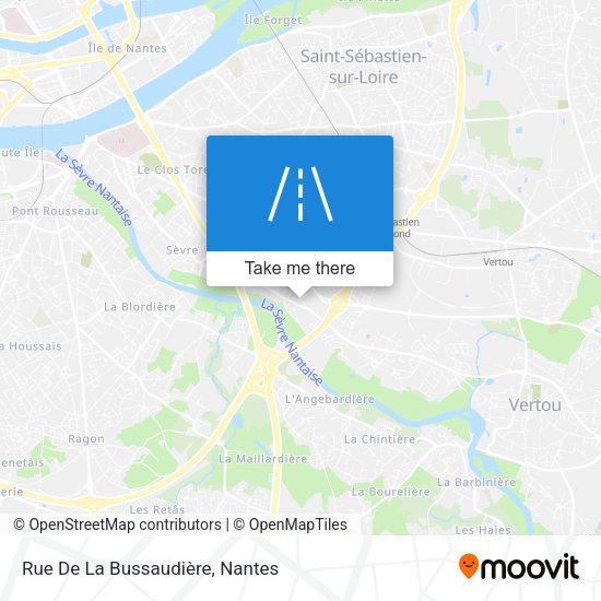 Rue De La Bussaudière map
