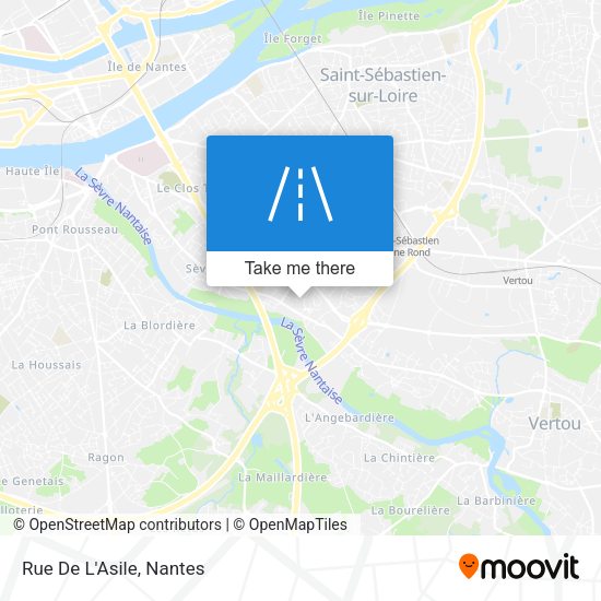 Rue De L'Asile map