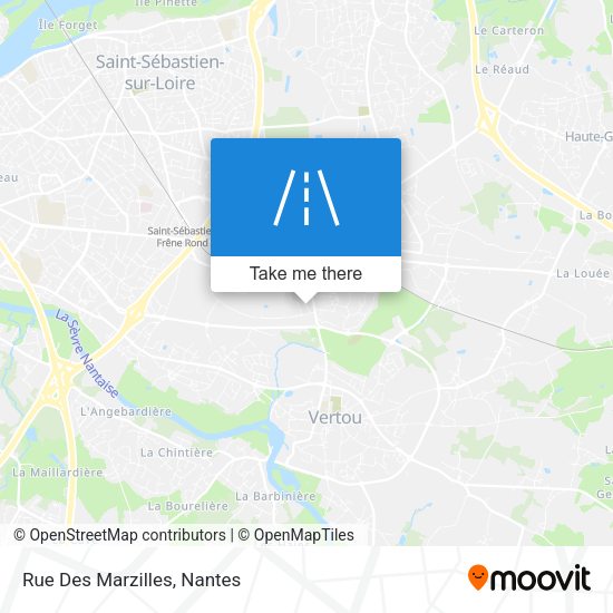 Rue Des Marzilles map