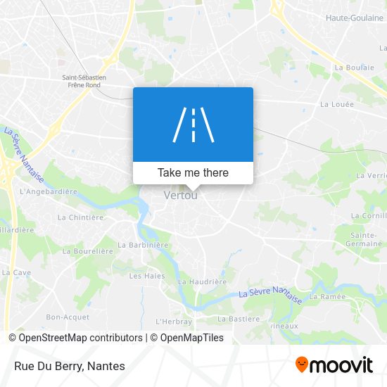 Rue Du Berry map