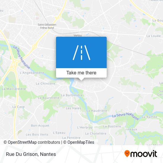 Rue Du Grison map