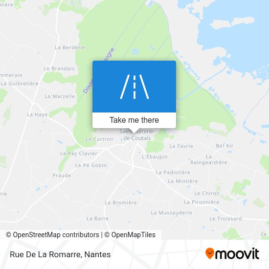 Rue De La Romarre map