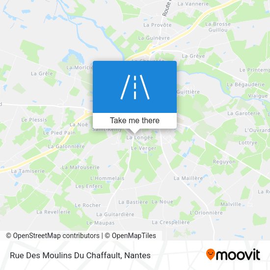 Rue Des Moulins Du Chaffault map