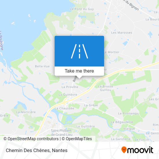Chemin Des Chênes map