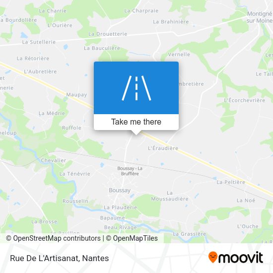Rue De L'Artisanat map