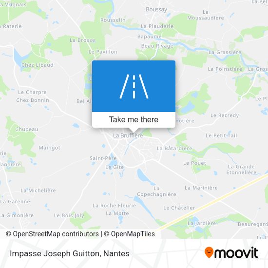 Impasse Joseph Guitton map