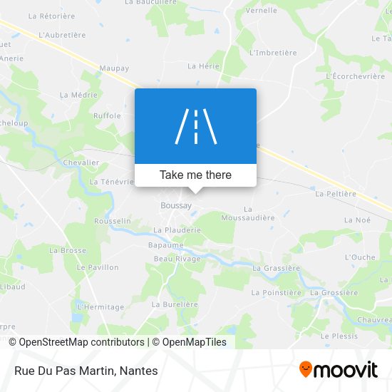 Rue Du Pas Martin map