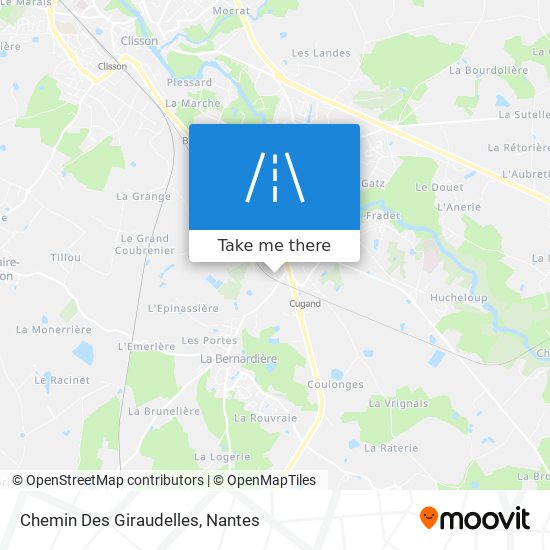 Chemin Des Giraudelles map