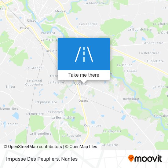Impasse Des Peupliers map