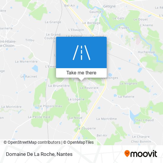 Domaine De La Roche map