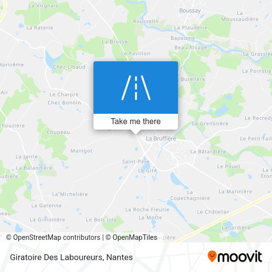 Giratoire Des Laboureurs map