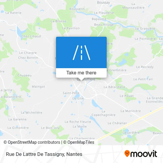 Rue De Lattre De Tassigny map