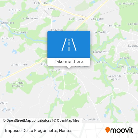 Impasse De La Fragonnette map