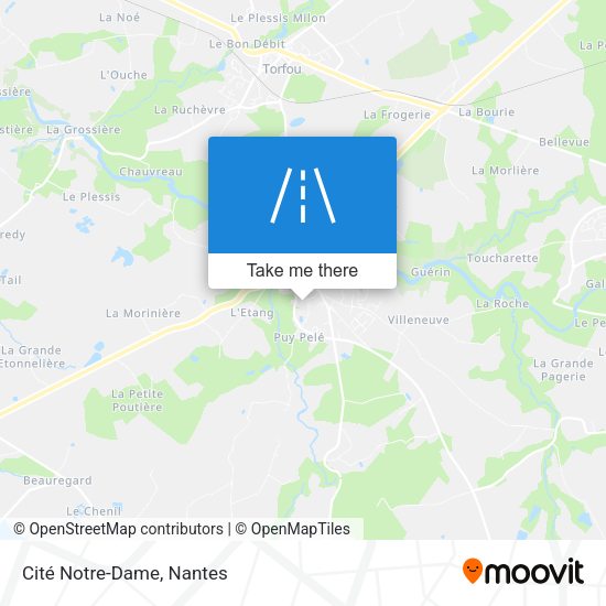 Cité Notre-Dame map