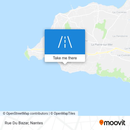 Rue Du Bazar map