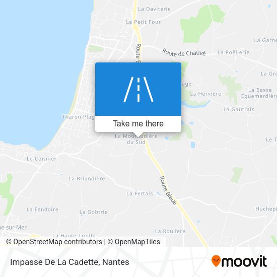 Impasse De La Cadette map