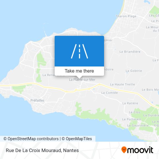 Rue De La Croix Mouraud map