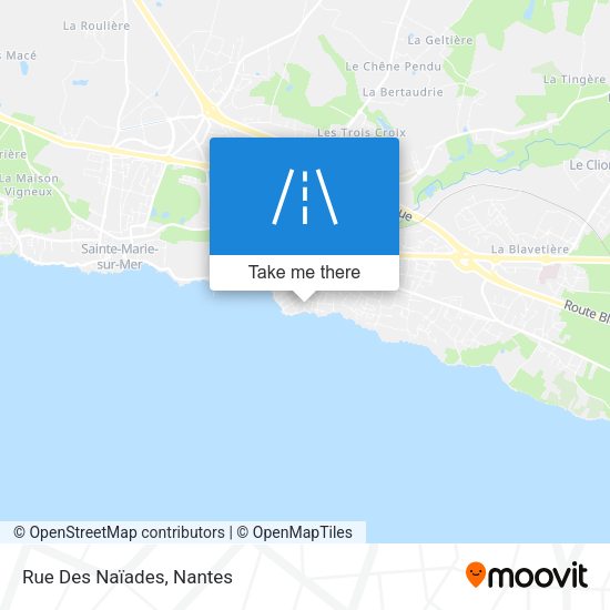 Rue Des Naïades map