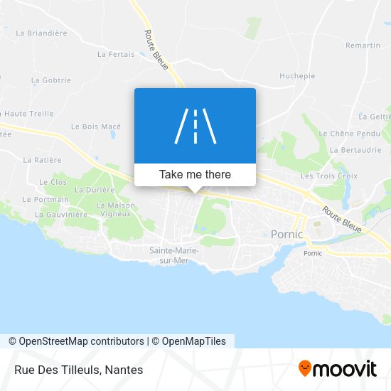 Rue Des Tilleuls map